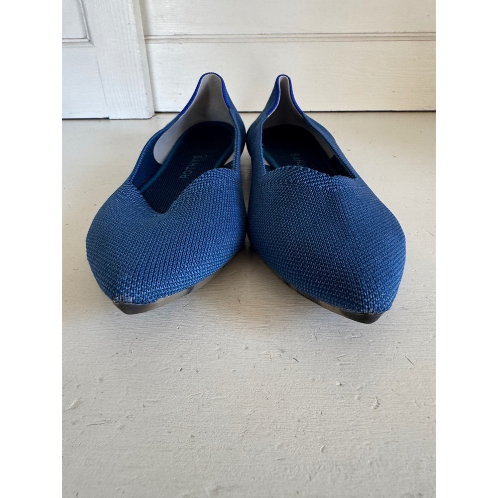 Rothy's blue The Point flats size 10.5 - Picture 3 of 12